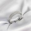Bouquet Bouqtique Gümüş Renk Minimal Zirkon Taşlı Kadın Yüzük BQT35BYK3958