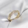 Bouquet Bouqtique Zirkon Taşlı Puntalı Gold Renk Kadın Yüzük BQT35BYK3987