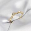 Bouquet Bouqtique Gold Renk Gece Temalı Zirkon Taşlı Kadın Yüzük BQT35BYK4111