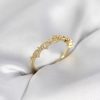 Bouquet Bouqtique Zirkon Taşlı Pirinç Gold Renk Kadın Yüzük BQT35BYK4137