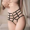 Ağı Açık Yüksel Bel String Lastik Harness - APFT1211