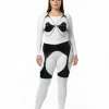Büyük Beden Siyah Kadın Harness Takım Zincir ve Jartiyer Detaylı - APFT1220