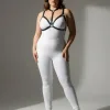 Büyük Beden Siyah Kadın Lastik Harness Şık Vücut Aksesuarı - APFT93
