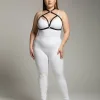 Büyük Beden Siyah Kadın Lastik Harness Takım Çapraz Askılı Sütyen Aksesuarı - APFT100