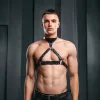 Deri Boyundan Askılı Erkek Harness APFTM228