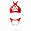 Kırmızı Harness Takım Tokalı Ayarlanabilir Çapraz Detay - APFT885