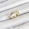 Bouquet Bouqtique Pirinç Gold Renk Zirkon Taşlı Sırım Kadın Yüzük BQT35BYK3846