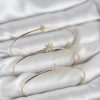 Bouquet Bouqtique Zirkon Taşlı Kutup Yıldızı Model Gold Renk 3'lü Kadın Bileklik Kombini BQT35BB8359