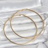 Bouquet Bouqtique 316L Çelik Gold Renk 80 mm Kadın Halka Küpe BQT35BKP11688