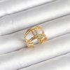 Bouquet Bouqtique 316L Çelik Gold Renk Burgu Düğüm Model Kadın Yüzük BQT35BYK4163