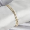 Bouquet Bouqtique Pirinç Gold Renk Zirkon Taşlı Çavuş Model Kadın Bileklik BQT35BB8420