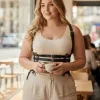 Büyük Beden Siyah Kadın Kemer Deri Body Harness Korse Stil - APFT630