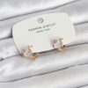 Bouquet Bouqtique Kitty Model Gold Renk Pirinç Çocuk Küpe BQT35BKP11652