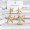 Bouquet Bouqtique 316L Çelik Gold Renk Deniz Yıldızı Model Kadın Küpe BQT35BKP11815