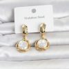 Bouquet Bouqtique 316L Çelik Gold Renk İnci Detaylı Kadın Küpe BQT35BKP11824
