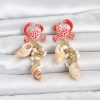 Bouquet Bouqtique Yengeç Model Deniz Kabuğu Detaylı Kadın Küpe BQT35BKP11845