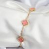 Bouquet Bouqtique 316L Çelik Gold Renk Pembe Baby Boy Yonca Kadın Bileklik BQT35BB7946