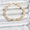 Bouquet Bouqtique Lotus Model Pirinç Gold ve Pembe Renk Kadın Bileklik BQT35BB8146