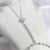 Bouquet Bouqtique Gümüş Renk Pirinç Zirkon Taşlı Göz Model Şahmeran BQT35SN780