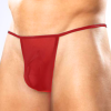 Bouquet Bouqtique Fantezi Kırmızı Transparan Seksi Tül Erkek String BQT354602