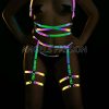 Club Işığıyla Parlayan Özel Reflektörlü Harness - APFT274