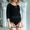 Fantazi Deri Jartiyer Harness - APFT854