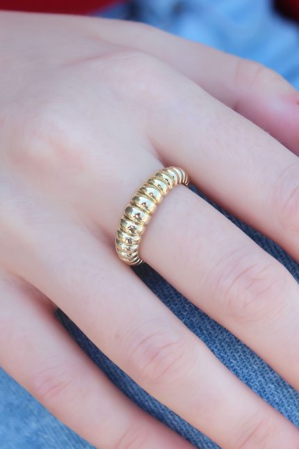 Bouquet Bouqtique Gold Renk Sarmal Model Kadın Yüzük BQT35BYK2589