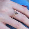 Bouquet Bouqtique Gold Renk Kiraz Model Zirkon Taşlı Kadın Yüzük BQT35BYK2603