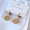 Bouquet Bouqtique 316L Çelik Gold Renk Göz İşleme Zirkon Taş Detay Kadın Küpe BQT35BKP7702