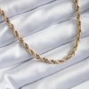 Bouquet Bouqtique 316L Çelik Gold Renk 60 cm Burgu Model Kadın Kolye BQT35BKO7973