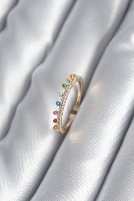 Bouquet Bouqtique Pirinç Gold Renk Zirkon Taş Detay Kadın Yüzük BQT35BYK2997