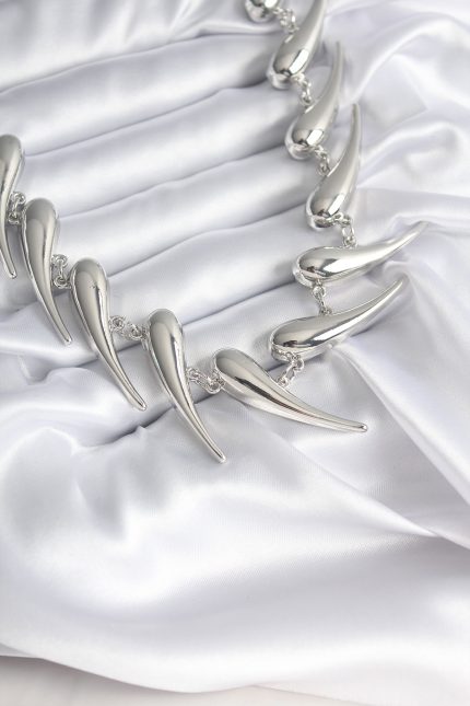 Bouquet Bouqtique VIP Seri Özel Model Gümüş Renk Kadın Kolye BQT35BKO8236