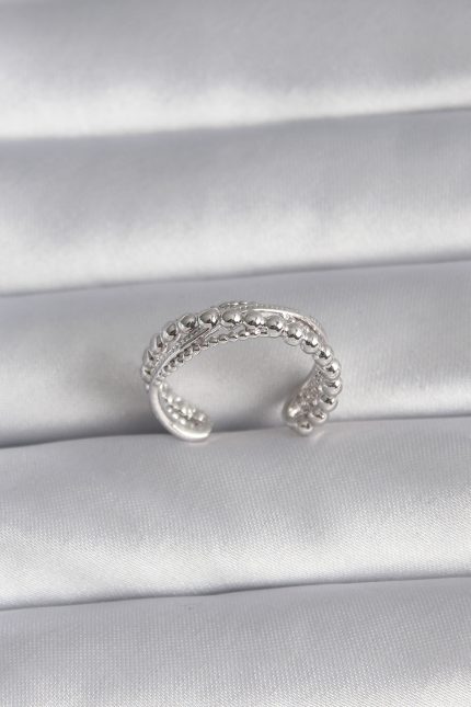 Bouquet Bouqtique Pirinç Gümüş Renk Kadın Yüzük BQT35BYK3030