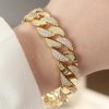 Bouquet Bouqtique Vip Seri Pirinç Zirkon Taşlı Gold Renk Gurmet Bileklik BQT35BB6049