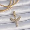 Bouquet Bouqtique Pirinç Gold Renk Zirkon Taşlı Mikail Model Ajda Charm BQT35BC1003