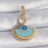 Bouquet Bouqtique Pirinç Gold Renk Nazar Boncuklu Ajda Charm BQT35BC1010