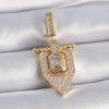 Bouquet Bouqtique Pirinç Gold Renk Baget Zirkon Taşlı Ajda Charm BQT35BC1011