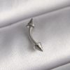 Bouquet Bouqtique 316L Çelik Gümüş Renk Çivi Model Piercing BQT35PR1373