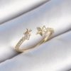 Bouquet Bouqtique Pirinç Gold Renk Zirkon Taş Detay Yıldız Model Kadın Yüzük BQT35BYK3446