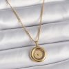 Bouquet Bouqtique 316L Çelik Gold Renk Zincir Gold Altın Model Kadın Kolye BQT35BKO9572