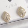 Bouquet Bouqtique Pirinç Gold Renk Zirkon Taş İşlemeli Damla Model Kadın Küpe BQT35BKP9862