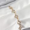 Bouquet Bouqtique Pirinç Gold Renk Zirkon Taşlı Kadın Bileklik BQT35BB8409