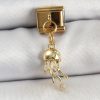 Bouquet Bouqtique 316L Çelik Sallantılı Zirkon Taşlı Deniz Anası Model Gold Renk Nomination Charm BQT35BC1427
