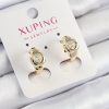 Bouquet Bouqtique Xuping Zirkon Taşlı Kalp Model Gold Renk Kadın Küpe BQT35BKP10840