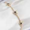 Bouquet Bouqtique Pirinç Zirkon Taşlı Yıldız Model Gold Renk Kadın Bileklik BQT35BB7899