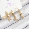 Bouquet Bouqtique Pirinç Zirkon Taşlı 3'lü Kuş Model Gold Renk Kadın Küpe BQT35BKP11133