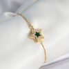 Bouquet Bouqtique Yıldız Model Asansörlü Gold Renk Kadın Bileklik BQT35BB8013