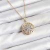 Bouquet Bouqtique 316L Çelik Zincir Gold Renk Zirkon Taşlı Kadın Kolye BQT35BKO10611