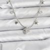Bouquet Bouqtique Pirinç Gümüş Renk Zirkon Taşlı Kutup Yıldızı Model Kadın Kolye BQT35BKO10657