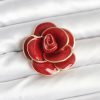 Bouquet Bouqtique Kırmızı Gül Model Broş BQT35BR471